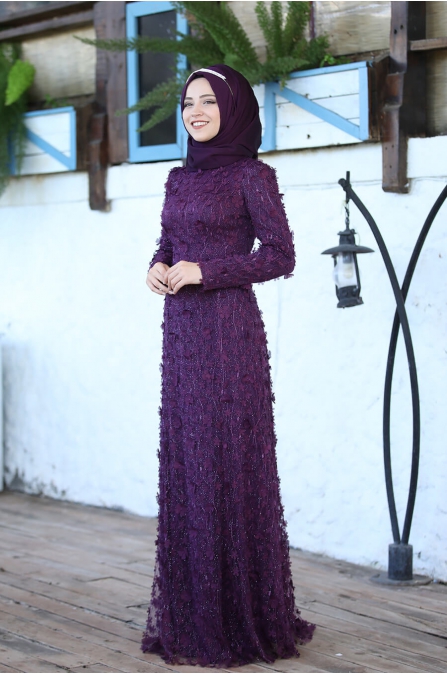 Aslı Abiye - Mürdüm - Al Marah