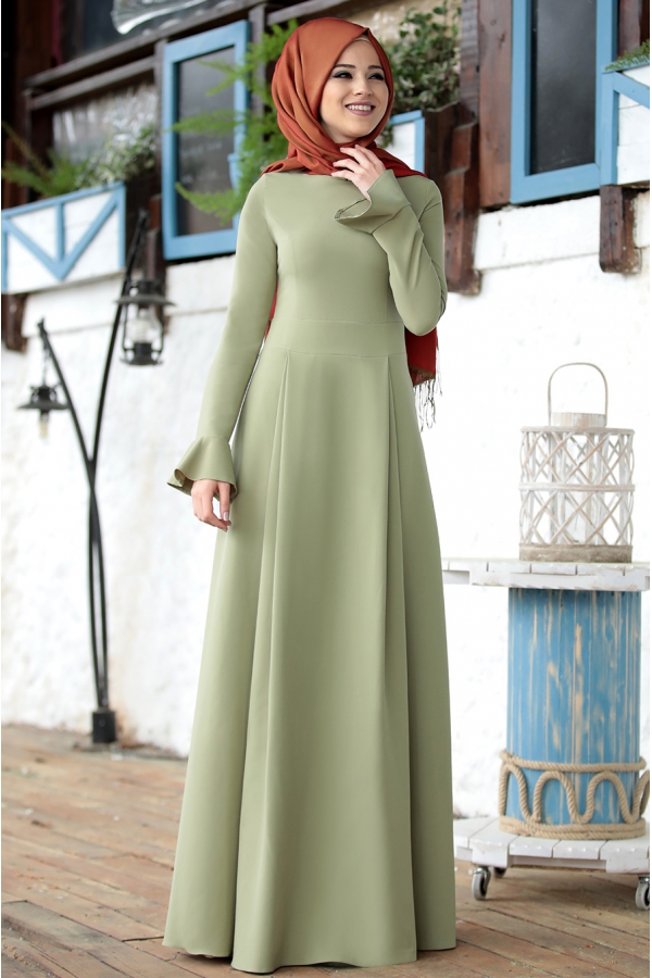 Al-Marah - Lara Elbise - Çağla Yeşili