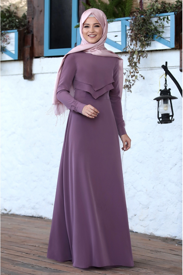 Al Marah - İkra Elbise - Gül Kurusu