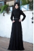 Al Marah - Işıl elbise - Siyah
