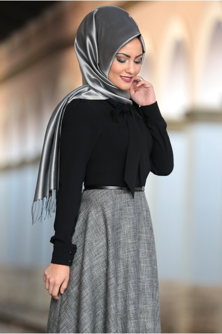Al-Marah - Kübra Elbise - Siyah
