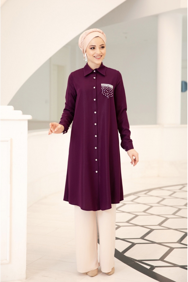 Işıl Tunik - Mürdüm - Al Marah