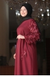 Destan Abaya - Bordo - Amine Hüma