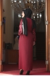 Destan Abaya - Bordo - Amine Hüma