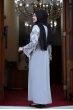 Destan Abaya - Gri - Amine Hüma