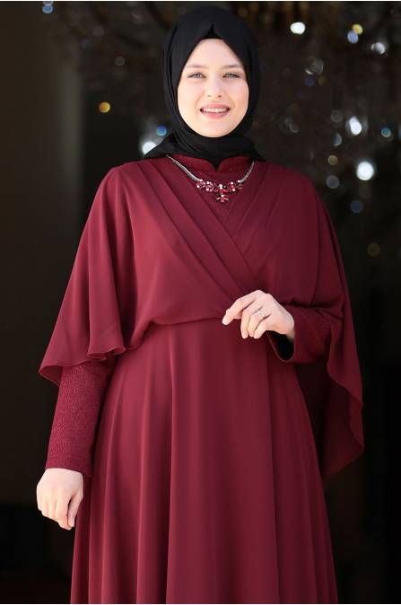 Ecem Abiye - Bordo - Amine Hüma