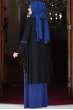 Eslem Abiye Elbise Siyah Saks