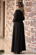 Amine Hüma - Top İncili Elbise - Siyah