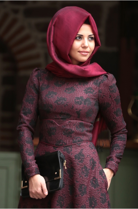 Azra Elbise - Bordo - An Nahar