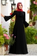 An Nahar - Ezgi Elbise - Siyah
