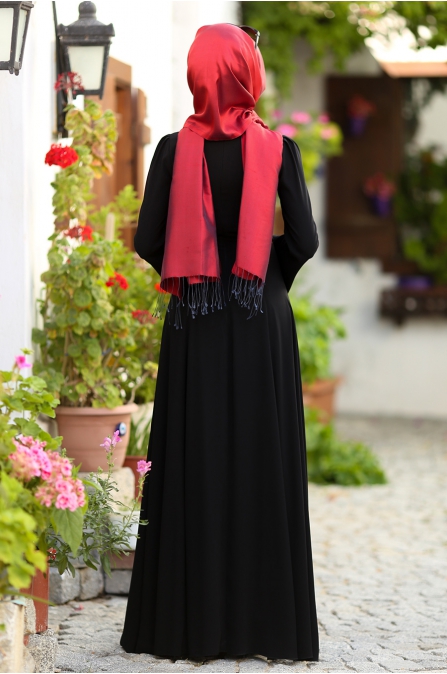 An Nahar - Ezgi Elbise - Siyah