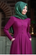 Hafsa Elbise - Fuşya  - An Nahar
