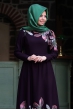 Zümra Elbise Mor - An-Nahar