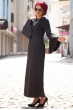 Azra Özer - Kuğu Elbise - Siyah