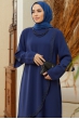 Hürrem Büyük Beden Abiye - İndigo