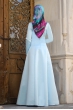 Sırma Taşlı Elbise - Bebe Mavisi - Dilek Etiz