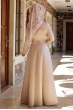 Sırma Taşlı Elbise - Pudra - Dilek Etiz