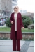 Süreyya Takım - Bordo - Dress Life