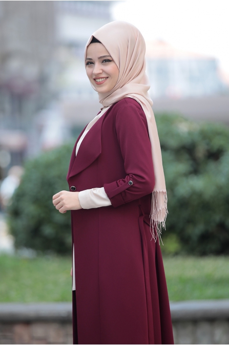 Süreyya Takım - Bordo - Dress Life