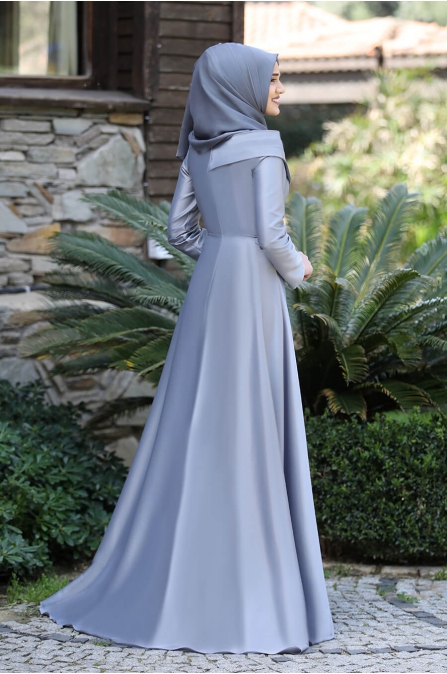 Ezgi Abiye - Gri - Piennar
