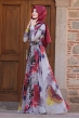 Çırağan Elbise - Kırmızı - Pınar Şems