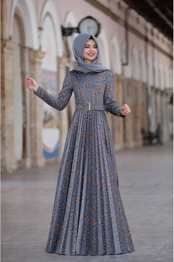 Henna Elbise - İndigo - Pınar Şems