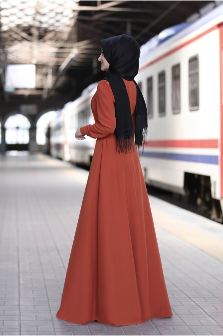 Hilal Elbise - Kiremit - Rabeysa