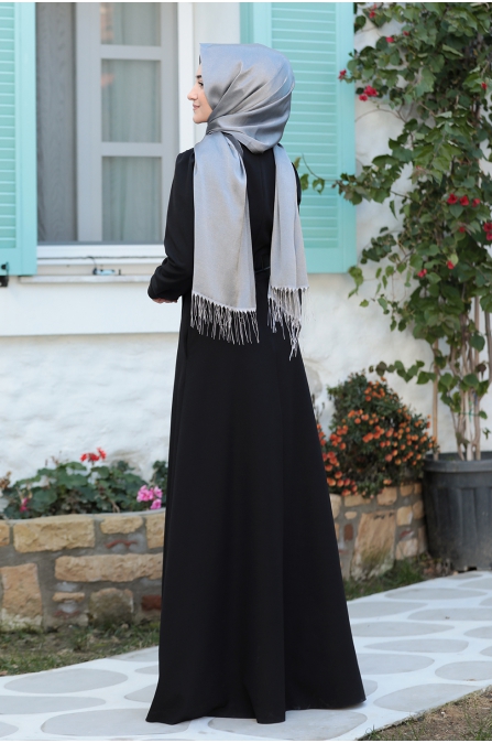 Zeynep Elbise  - Siyah - Rabeysa