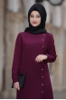 Rümeysa Tunik Pantolon Takım - Mürdüm - Rabeysa