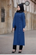 Rümeysa Tunik Pantolon Takım - Saks - Rabeysa