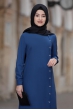 Rümeysa Tunik Pantolon Takım - Saks - Rabeysa