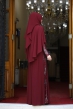 Güneş Abiye - Bordo - Rana Zen