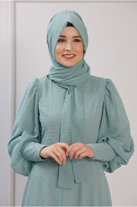 Işıl Elbise - Mint - Rana Zen