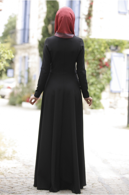 Rana Zen - Endam Elbise - Siyah