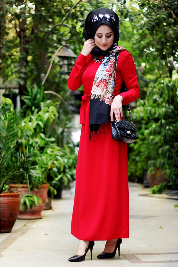 Hira Elbise - Kırmızı - Seda Tiryaki