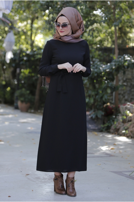Kışlık Siyah Elbise- Seda Tiryaki