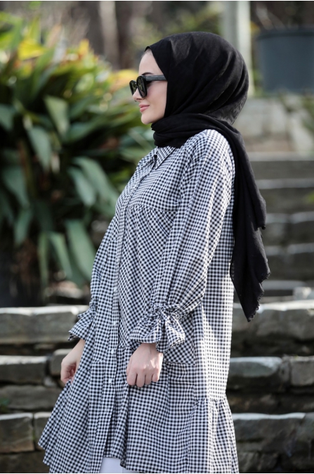 Maxi Tunik - Siyah - Seda Tiryaki