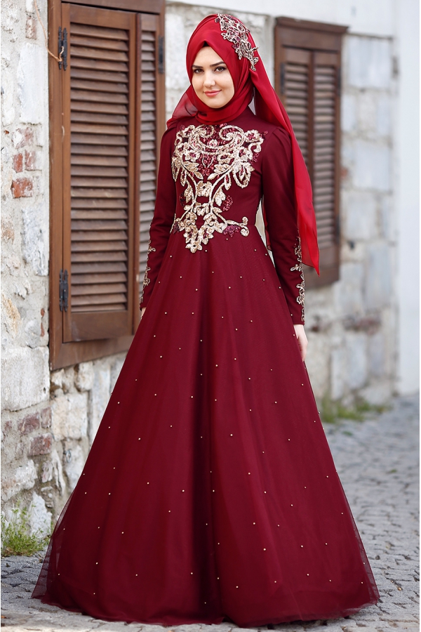 Som Fashion - Rana Abiye - Bordo