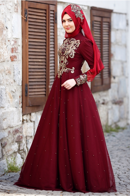 Som Fashion - Rana Abiye - Bordo