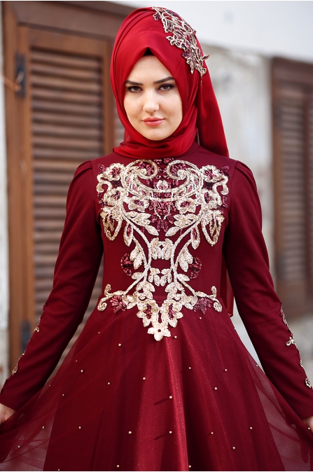 Som Fashion - Rana Abiye - Bordo