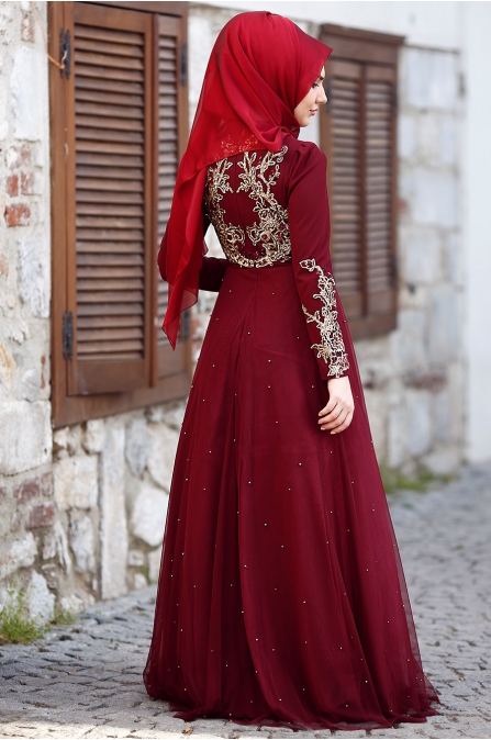 Som Fashion - Rana Abiye - Bordo