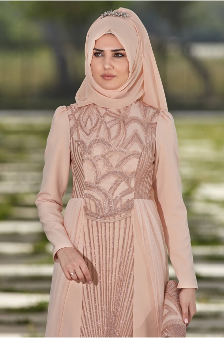 Pınar Abiye Somon - Som Fashion