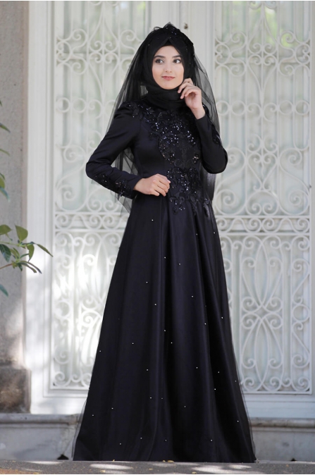 Aden Abiye - Siyah - Sümay Moda