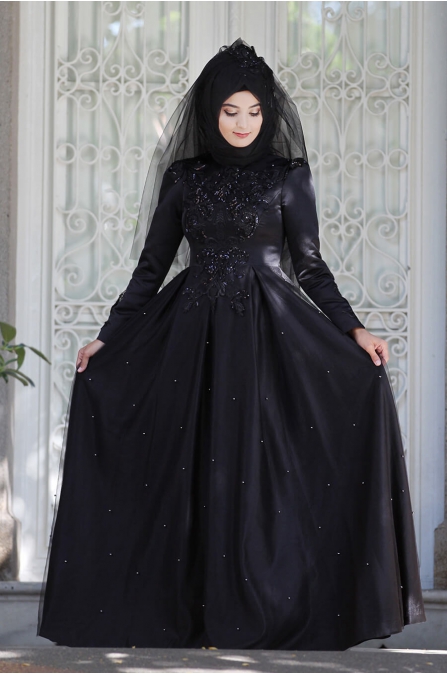 Aden Abiye - Siyah - Sümay Moda