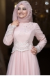 Sümay Moda - Alya Abiye - Pudra