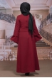 Rana Kırmızı Elbise - Sümay Moda