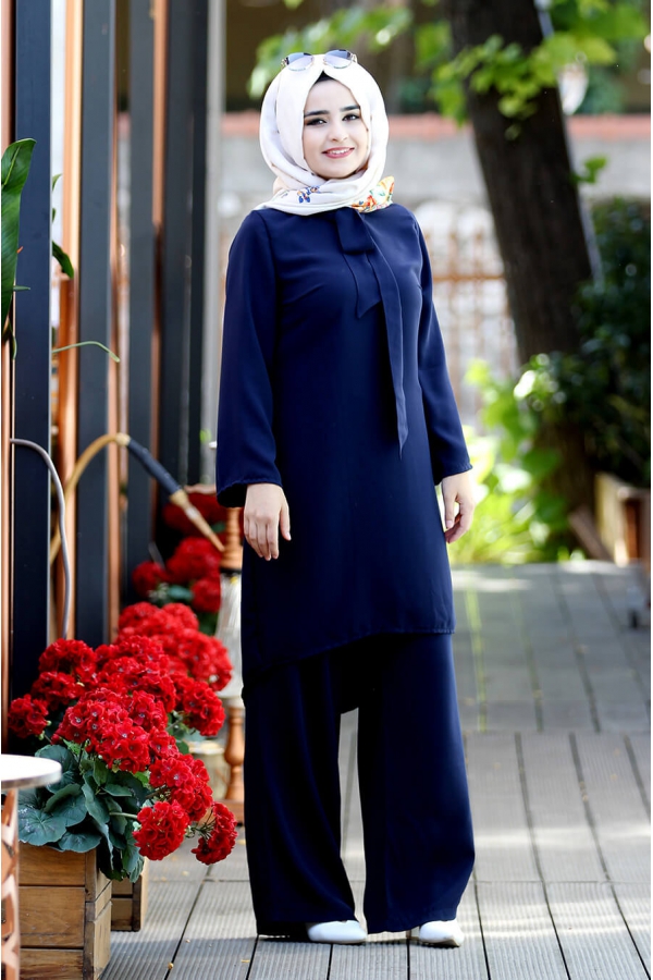 Buğlem Takım - Lacivert - Sümay Moda