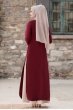 KuşGözü Tunik - Bordo - Sure Tesettür