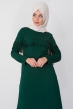 Püsküllü Tunik Pantolon Takım - Zümrüt
