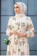Arya Keten Elbise - Yeşil